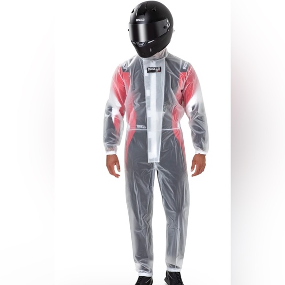Kids Sparco T1 Evo Rain Karting Suit (Never Used- Brand New) size 140 youth - Picture 1 of 7